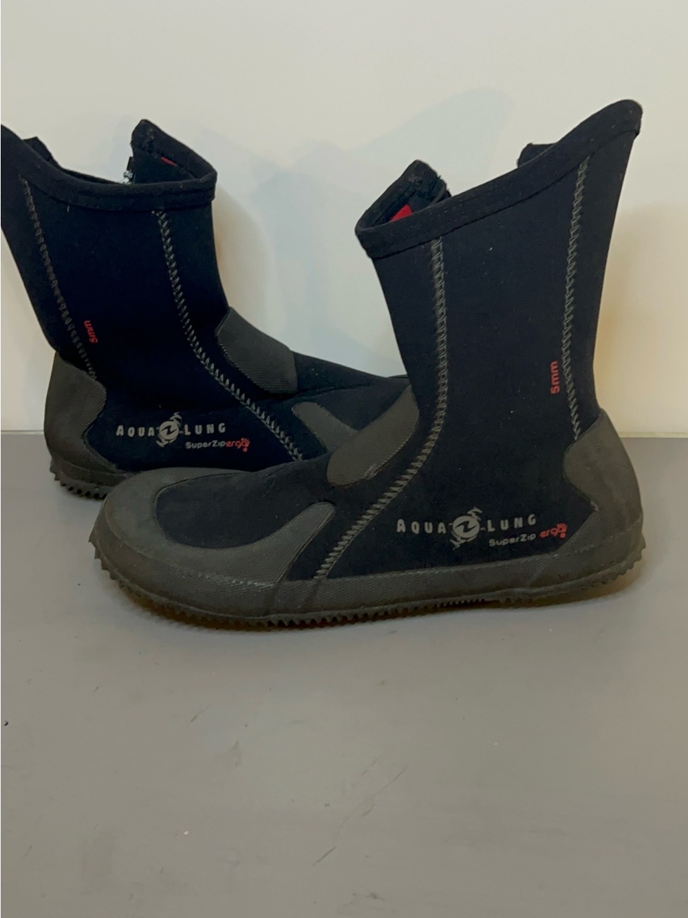 Aqua Lung 5mm SuperZip Ergo Diving Boots